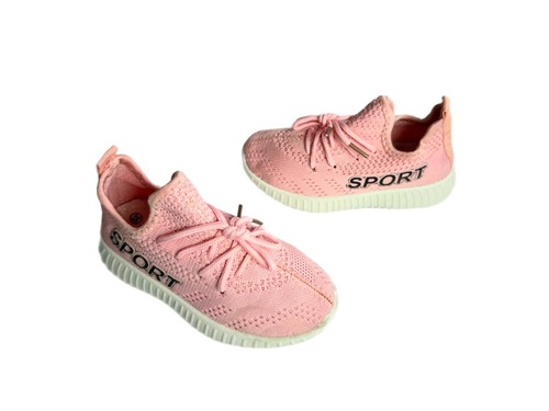 Кросівки рожеві сітка Alami Kids Фото 3
