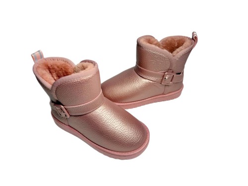 Угги пудра перламутр Apawwa Фото 3