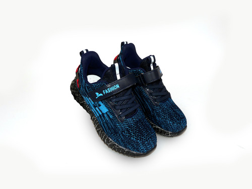 Кросівки Lilin shoes сині сітка Фото 1