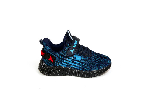Кросівки Lilin shoes сині сітка Фото 2