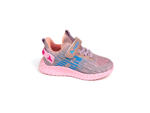 Кросівки Lilin shoes рожеві сітка Фото 3