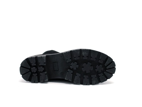 Ботинки Sandalik для девочек черного цвета Фото 4