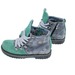 Ботинки Sandalik для мальчиков серо-зелёные