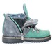 Ботинки Sandalik для мальчиков серо-зелёные