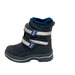 Термо ботинки Сказка для девочек синего цвета с блестящими вставками.