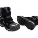 Термо ботинки Weestep для мальчиков черно-серого цвета.
