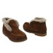 Ботинки Sandalik для девочек замшевые коричневого цвета на меху