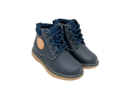 Ботинки Top Shoes для мальчиков синие Фото 1