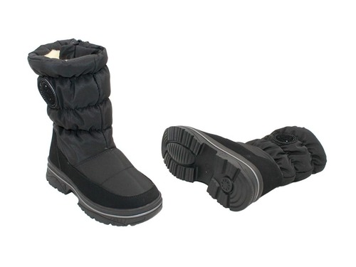 Термо ботинки Weestep для девочек черные Фото 2