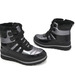 Термо ботинки Weestep черно-серые