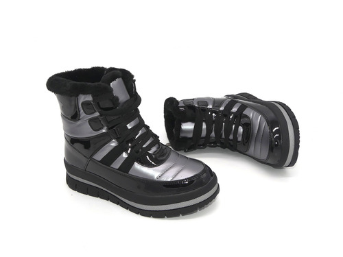 Термо ботинки Weestep черно-серые Фото 5