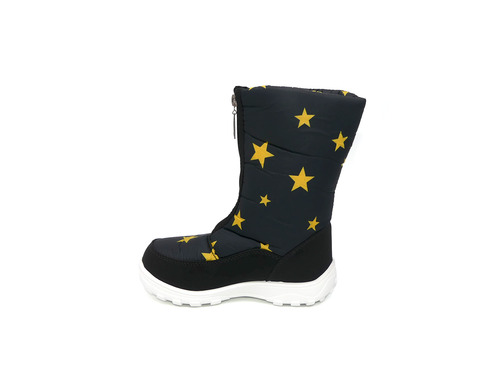 Дуті чобітки Lilin shoes чорні з зірочками Фото 2