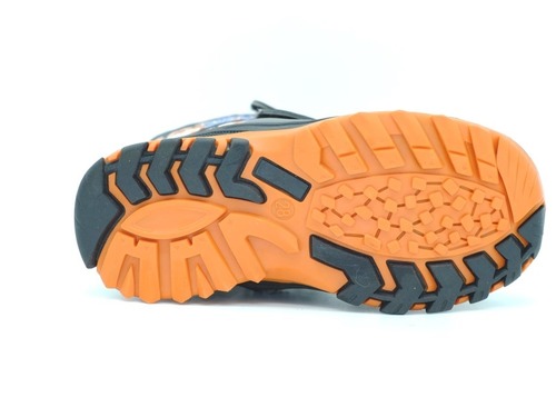 Термо ботинки  Ytop для мальчиков черные с оранжевыми вставками Фото 3