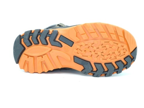 Термо ботинки  Ytop черные с оранжевыми вставками 95 Фото 3